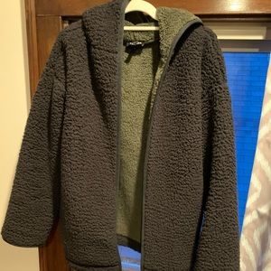 Express Sherpa Jacket / Poncho